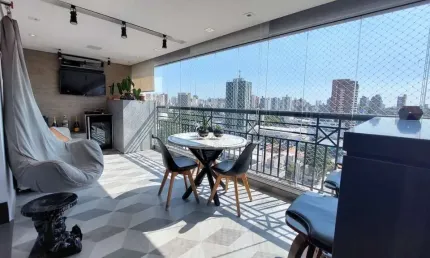 Apartamento com 3 dormitórios à venda, 165 m² por r$ 2.770.000,00 - jardim - santo andré/sp