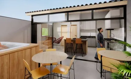Cobertura com 2 quartos à venda na rua das figueiras, 2434, campestre, santo andré, 96 m2 por r$ 799.000
