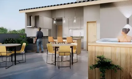 Cobertura com 2 quartos à venda na rua das figueiras, 2434, campestre, santo andré, 96 m2 por r$ 799.000