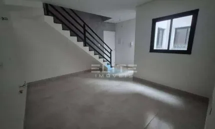 Cobertura com 2 dormitórios para alugar, 105 m² por r$ 4.867,64/mês - vila bastos - santo andré/sp