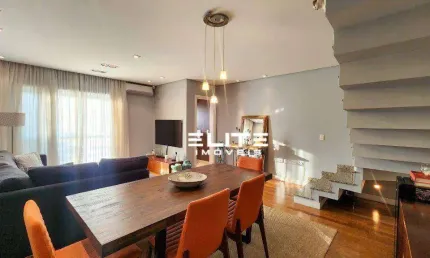 Apartamento com 3 dormitórios à venda, 208 m² por r$ 1.399.000,00 - jardim - santo andré/sp