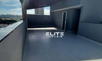 Cobertura com 2 dormitórios à venda, 93 m² por r$ 570.000,00 - utinga - santo andré/sp