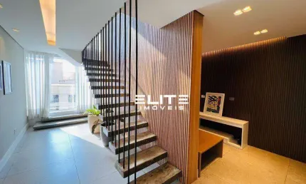 Cobertura com 2 dormitórios para alugar, 151 m² por r$ 9.264,59/mês - campestre - santo andré/sp