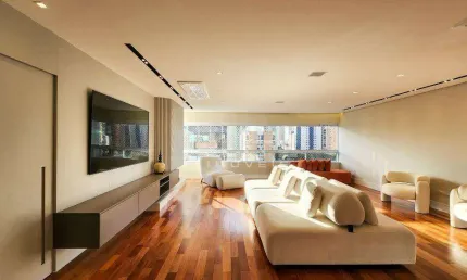 Apartamento com 3 dormitórios à venda, 190 m² por r$ 3.816.000,00 - jardim - santo andré/sp