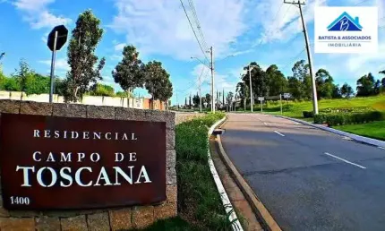 Terreno em condomínio fechado à venda no Monte Alegre, Vinhedo 