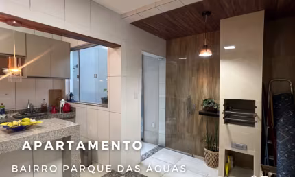 Apartamento com 3 quartos à venda na Rua Rio Canoas, 45, Parque das Águas, Ipatinga