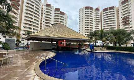 Cota - Apartamento Resort Royal em Thermas dos Laranjais, 1 dormitório à venda, 40 m² por R$ 90.000 - Parque das Águas - Olímpia/SP