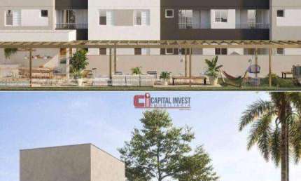 Apartamento com 2 dormitórios à venda, 47 m² por R$ 430.000 - Parque Rural Fazenda Santa Cândida - Campinas/SP