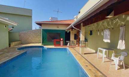 Casa com 2 dormitórios à venda, 229 m² por R$ 850.000 - Jardim Laranjeiras - Jaguariúna/SP