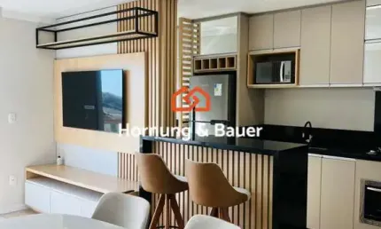 Apartamento mobiliado à venda no Centro de Canela - Condomínio Rossa Boulevard
