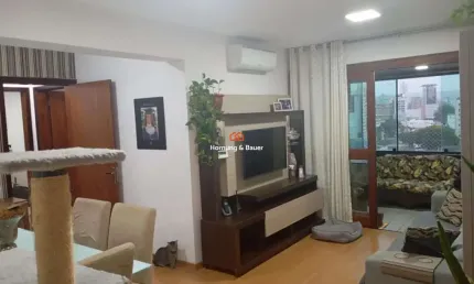 Apartamento semimobiliado à venda em Novo Hamburgo no bairro Boa Vista - Edifício Prates Galvão