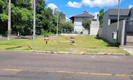 Terreno plano de esquina à venda em Novo Hamburgo no bairro Vila Nova - Pronto para construção!