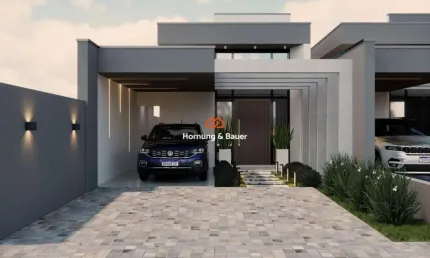 Lançamento! Casa plana e moderna à venda no Centro de Estância Velha!