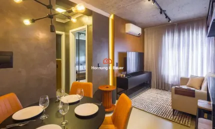 Apartamento mobiliado à venda no Centro de Novo Hamburgo - Residencial Monreale
