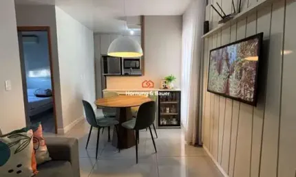 Apartamento Térreo Semimobiliado lindíssimo, de 2 Dormitórios em Novo Hamburgo-condomínio com infraestrutura completa