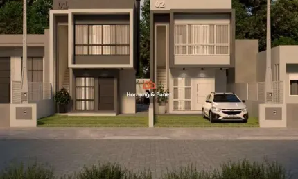 Lançamento em Estância Velha! Casa em construção à venda no bairro Encosta do Sol.