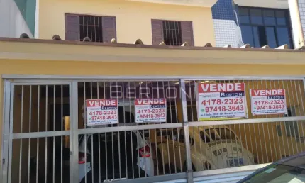 Sobrado 3 Dormitórios 1 Suite 2 Vagas em  Taboão Jardim Montreal São Bernardo do Campo