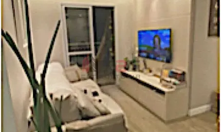 Apartamento de 60m² com vaga para venda no parque são domingos.