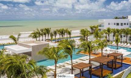 Apartamento à venda Mare Bali Cotovelo, 2 quartos (1 suíte) 56m2, sala, varanda.
