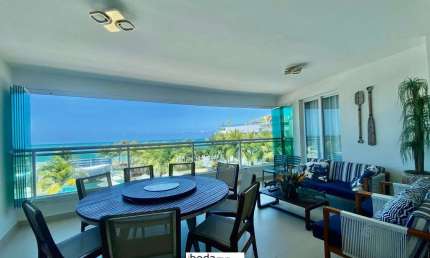 Apartamento à venda In Mare Bali Cotovelo, 3 quartos (2 suíte) 157m2, frente mar