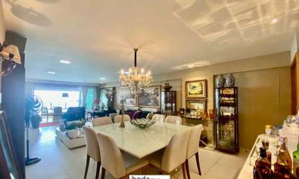Apartamento à Beira-Mar com 4 Suítes. Pérola do Atlântico Areia Preta, Natal/RN
