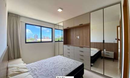 Apartamento à vendas no Edifício Galiza, 2Q, 1 suíte, 54m², Lagoa Nova, Natal RN