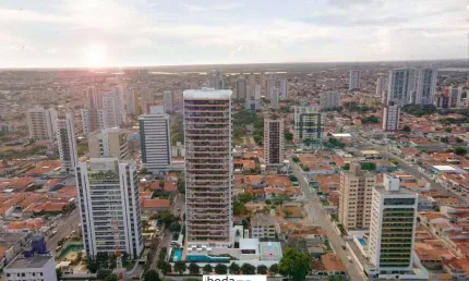 ibeda - Evidence Lagoa Nova Apto com164m2 Sala dupla, gourmet, 2 semi + 2 suítes