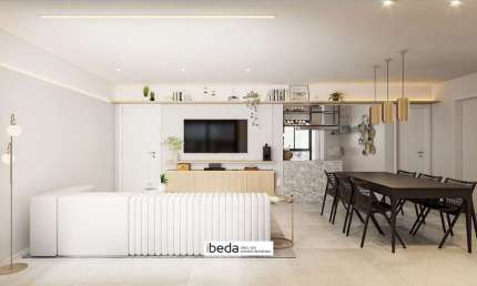 ibeda -  Rosalía Apartamento Lagoa Nova. Sala varanda gourmet, 3 suítes, wc, 2v