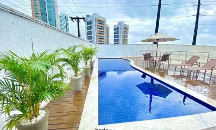 Residencial Therraza Petrópolis a venda em Natal 3 quartos (1 suíte) 95m2 sombra