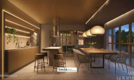 ibeda - Apartamento Trairi 517 -  Moura Dubeux, 3 suítes, sala gourmet, 2 vagas