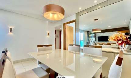 ibeda - Palazzo Cristal Apartamento Sala, 3 quartos, sendo 1 suíte 2 vagas.