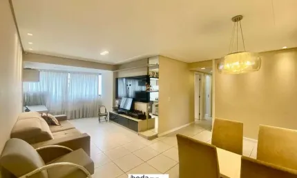 ibeda - Torres do Tirol Apartamento Sala, 3 quartos (1suíte) planejados 2 vagas,