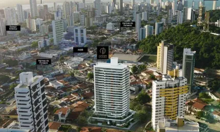 ibeda - Residencial DOuro Apartamento 172m2, próximo AABB Tirol, 3 suítes + home