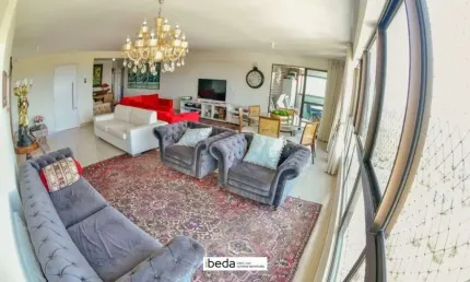 ibeda - Apartamento 4 suítes no Tirol com 222m2 alto padrão, Moura Dubeux,  4vgs