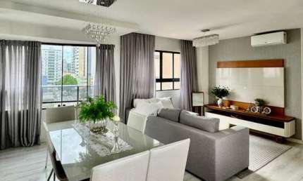 Apartamento reformado Residencial Nabor Maia. Sala 2 quartos (1 suíte) no Tirol