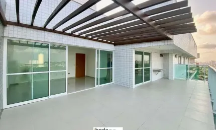 Cobertura à venda, Natal/RN, Sala ampla, 3 suítes, cozinha, lazer completo, 92m2