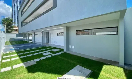 ibeda - Flat em Ponta Negra - Kitnet Residencial IL Azevedo. Suíte, cozinha, 1vg