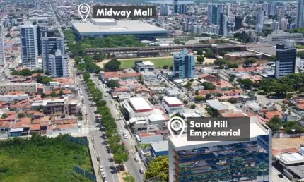 ibeda - Sala comercial Lagoa Nova - Sand Hill de 39m2 à 198m2. lojas, salas, wc