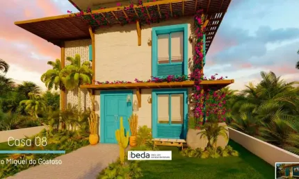 Ibeda- Vela Santo Cristo Casa à venda em São Miguel do Gostoso, 3 suítes, 188m2