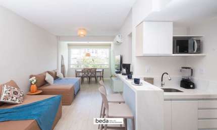 Apartamento venda 1 Dormitório 60m2  Mobiliado na Avenida Beira Mar com Vaga