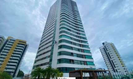 ibeda - Apartamento 4 suítes Tirol com 186m2 alto padrão, Moura Dubeux, nascente