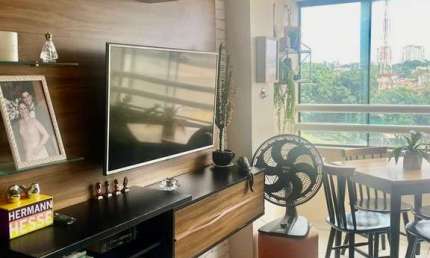 ibeda - Sun Towers Satélite Apartamento Sala 2 quartos (1 suíte) sala, varanda