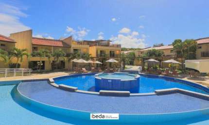 ibeda - Flat à venda em Pipa Condomínio Solar Água 28m2 1 quartos, varanda, bwc.