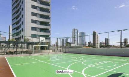 ibeda - Apartamento Les Amis Lagoa Nova, 3 quartos (1 suíte), sala, gourmet, 1vg