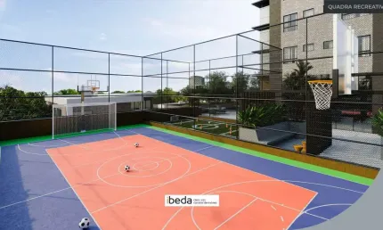 ibeda - Gemini Apartamento em Lagoa Nova. Sala, cozinha, 2 suítes + 1 semi. 93m2