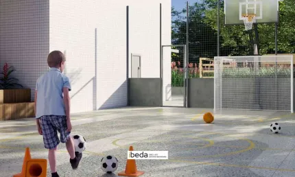 ibeda - Duo Capim Macio. Apartamento 134m2 Sala, cozinha 3 suítes, wc serviço 2v