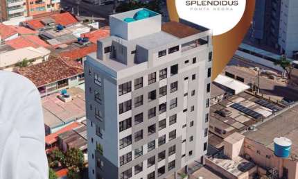 ibeda - Flat a venda em Ponta Negra. Localização central. Sala, suíte, cozinha.