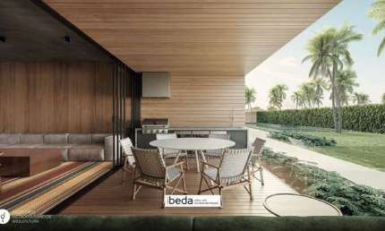 ibeda - Búzios Al Mare litoral Sul Sala cozinha lavabo, 4 suítes 222m2