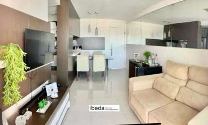 ibeda - Apartamento em Candelária Natal Rn. Sala ampla, 2 quartos (1 suíte) 1v