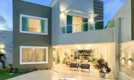 ibeda - Casa de Alto Padrão à Venda Green Woods– 5 Quartos, 4 Suítes, Piscina 4v